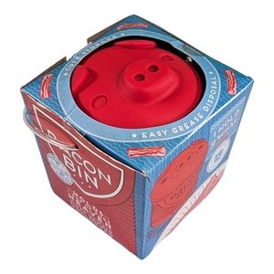 Talisman Designs Original Bacon Bin Grease Strainer and Storage - 1 Cup Capacity